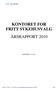 KONTORET FOR FRITT SYKEHUSVALG ÅRSRAPPORT 2010