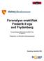 Foranalyse enøktiltak Frederik II vgs avd Frydenberg