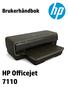 HP Officejet 7110 Bredformat. Brukerhåndbok