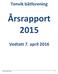 Tenvik båtforening Årsrapport 2015 Vedtatt 7. april 2016