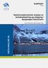 RAPPORT 2015/46. Samfunnsøkonomisk analyse av farledsutbedring og utdyping i Senjahopen fiskerihavn. Simen Pedersen og Magnus Aagaard Skeie