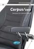 BRUKSANVISNING. Corpus/X850. Setesystem for elektrisk rullestol