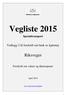 Vegliste 2015 Spesialtransport