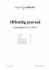 Offentlig journal. Journaldato01.12.2015 SØR-ØST. HELSE ø. Journalenhet: Alle. Avdeling: Alle. Inngående dokumenter: Ja. Utgående dokumenter: Ja