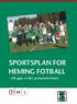 Sportsplan for Heming Fotball