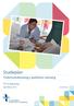 Studieplan. Videreutdanning i palliativ omsorg. 30 studiepoeng.  Justert februar 2016.
