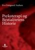 Eva Dalsgaard Axelsen. Psykoterapi og Bestialitetens Historie