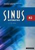 Tore Oldervoll Odd Orskaug Audhild Vaaje Finn Hanisch. Sinus 2P. Lærebok i matematikk for vg2. Studieførebuande program.