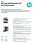 HP LaserJet Enterprise 700 M725 MFP-serien