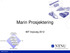 Marin Prosjektering. IMT linjevalg 2012