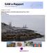 SAM e-rapport. Miljøundersøkelse ved Statoils oljeterminal på Sture i 2013 Marte Haave Per-Otto Johansen. e-rapport nr