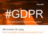 #GDPR. General Data Protection Regulation. Slik kommer du i gang