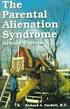 PAS Parent Alienation Syndrome Foreldre Fiendtlighet Syndrom