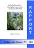 Bekkekløftprosjektet - naturfaglige registreringer i Hordaland : R A P P O R. Oppsummering. Rådgivende Biologer AS 1408