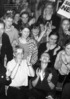 «Nei-ungdom» samlet til skolevalgvaken i forkant av EU-avstemningen i november 1994.
