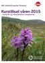 Kurstilbud våren 2015