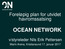 Foreløpig plan for utvidet havromssatsing OCEAN NETWORK. v/styreleder Nils Erik Pettersen. Marin Arena, Kristiansund 17.