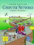 Computer Networks A. Tanenbaum