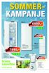 SOMMER- KAMPANJE. Kjøleskap ERF4115DOW. FreeStore: jevn temperatur Flaskehylle for fem flasker LED-belysning Nettovolum: 395 liter.