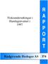 Fiskeundersøkingar i Hamlagrøvatnet i 1997 A P P O R T. Rådgivende Biologer AS 374