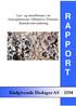 Lav- og mosefloraen i en fossesprøytsone i Ellenelva (Tromsø): Konsekvensvurdering R A P P O R T. Rådgivende Biologer AS 1194