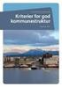 NOTAT. 1. Konsultasjonsmøte 2016 innspill fra KS til regjeringen. Kommuneøkonomien ved inngangen til Kommuneøkonomien gjennom 2016