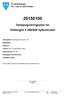 Detaljreguleringsplan for Solberglia 3 HB4506 hytteområde