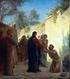 Jesus spør den blinde: Hva vil du jeg skal gjøre for deg? Den blinde svarer: Rabbuni! La