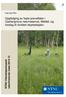 Oppfølging av faste prøveflater i Garbergmyra naturreservat, Meldal, og forslag til revidert skjøtselsplan