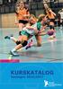 2016/2017 KURSKATALOG NHF REGION SØRVEST 1. handball.no