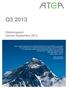 Q Delårsrapport Januar-September 2013