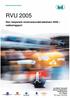 RVU Den nasjonale reisevaneundersøkelsen 2005 nøkkelrapport