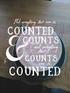 Not everything that can be counted counts Not everything that counts can be counted