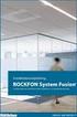 ROCKFON SYSTEM G DIREKTE