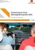 Statens vegvesen. Høringsoppsummering. Forslag til ny forskrift om gebyr for parkeringsvirksomhet og opplæringstilbydere (gebyrforskriften)