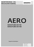 MONTERINGS- OG BRUKSANVISNING AERO AEROTUBE DD 110 AEROTUBE DD 150. Veggventil med lydisolasjon. Window systems Door systems Comfort systems