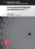 Cremonatransformasjonar og elliptiske kurver i P 4. Anders Klungre Masteroppgåve, hausten 2015