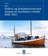 Strategi. Fiskeri- og kystdepartementets strategi for kystbasert reiseliv