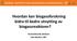 Hvordan kan biogassforskning bidra til bedre utnytting av biogassreaktorer? Tormod Briseid, Bioforsk John Morken, IMT