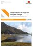 Undersøkelse av vegnære innsjøer i Norge