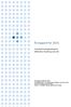 Årsrapport for Tematisk forskingssatsing for folkehelse, livsstil og overvekt