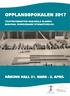 OPPLANDSPOKALEN 2017 TROPPSGYMNASTIKK NASJONALE KLASSER NASJONAL KONKURRANSE GYMNASTIKKHJUL HÅKONS HALL 31. MARS - 2. APRIL