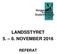 LANDSSTYRET NOVEMBER 2016 REFERAT