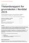 Tilstandsrapport for grunnskolen i Norddal 2015