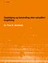 4 suicidologi nr 3/2016. Oppfølging og behandling etter selvpåført forgiftning. Av Tine K. Grimholt