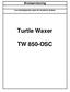 Turtle Waxer TW 850-OSC