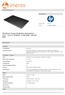 HP ZBook Studio G3 Mobile Workstation  - Core i7 6700HQ - 8 GB RAM GB SSD