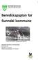 Beredskapsplan for Sunndal kommune