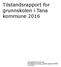 Tilstandsrapport for grunnskolen i Tana kommune 2016