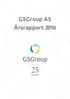 GSGroup AS Årsrapport 2016